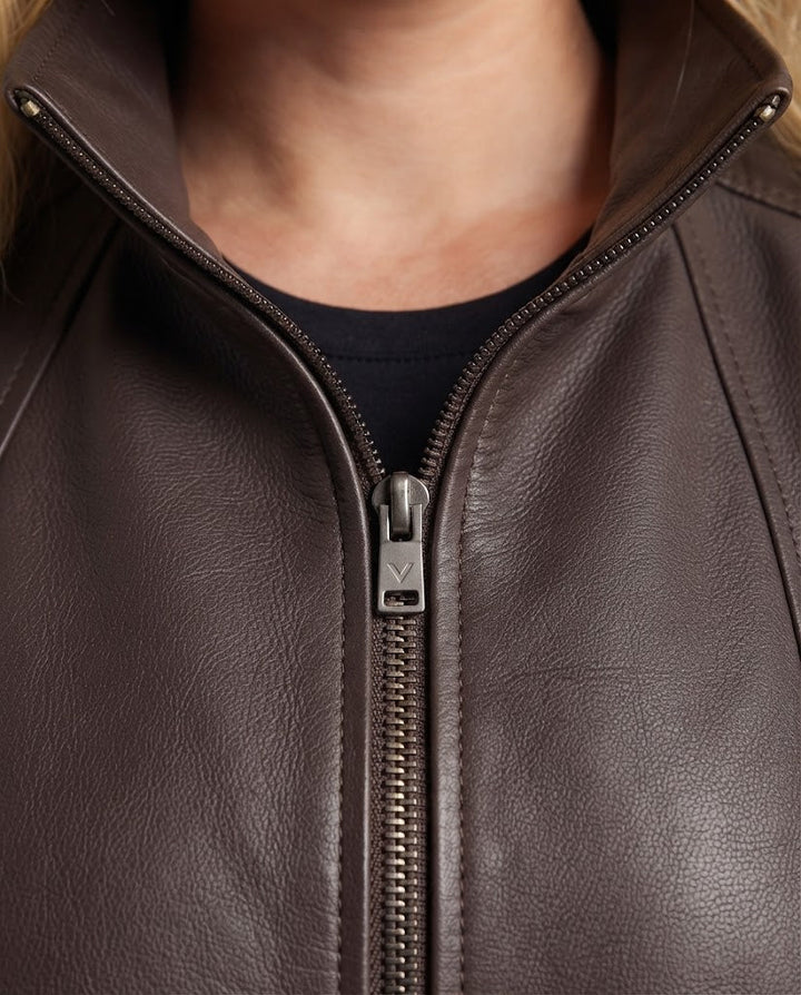 Women Stylish Faux Leather Jacket