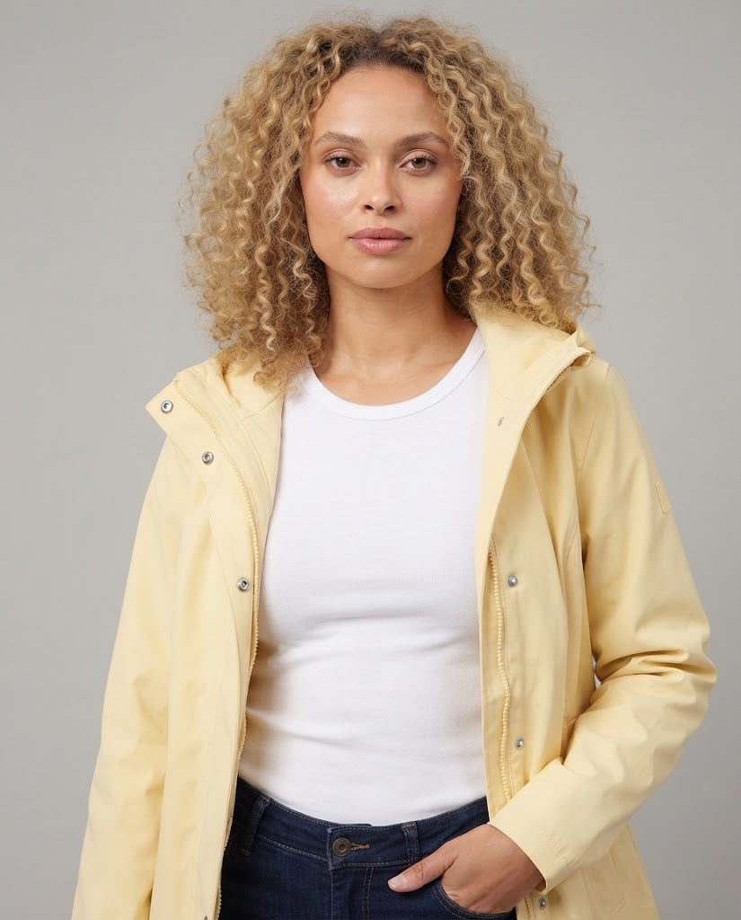 Women Water-Repellent Outdoor Jacket with Hood
