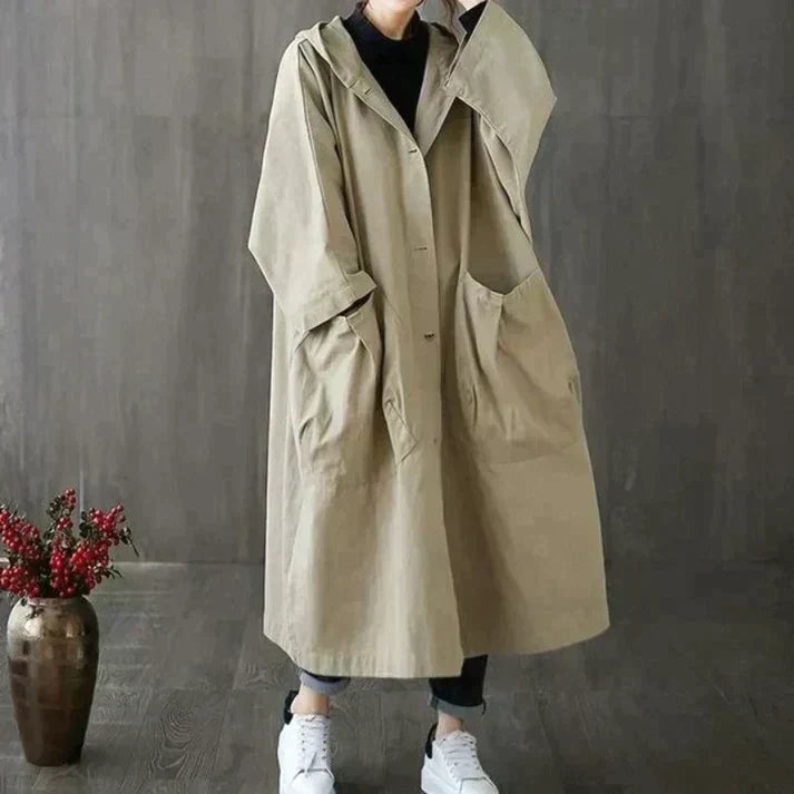 Oversized Trench coat for modern and comdlatable style