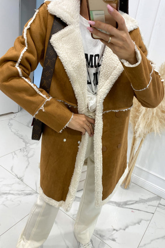 Lambswool Patchwork Leisure jacket
