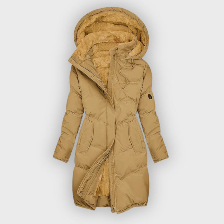 Luxurious and padded jacket