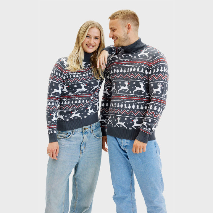 | The stylish Highneck Christmas sweater Men