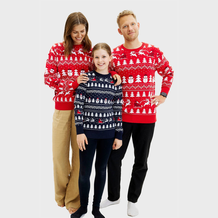 | The stylish Christmas sweater red Men&