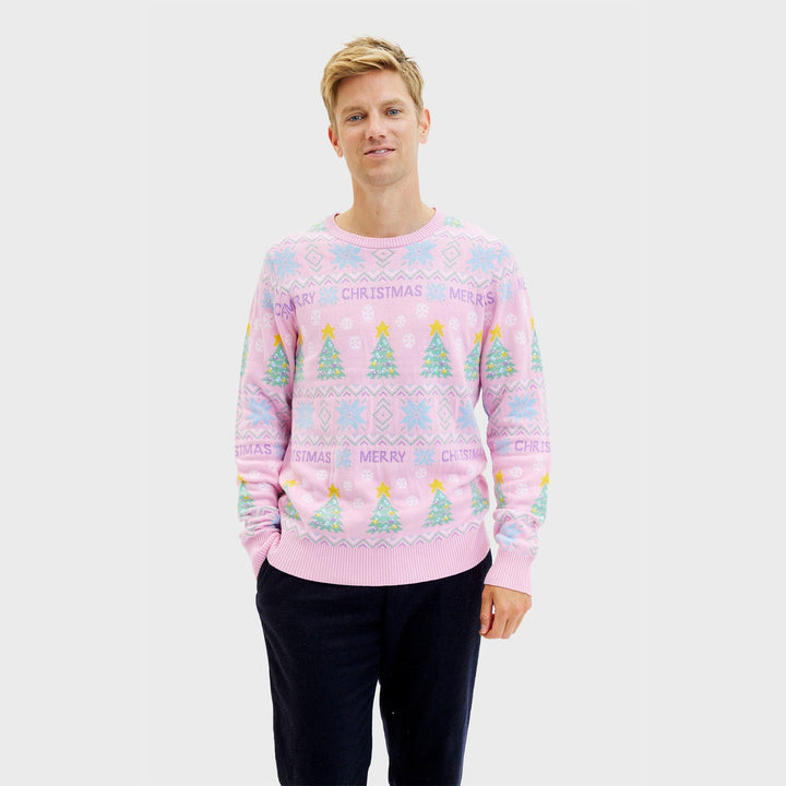 | The pink Christmas sweater Men