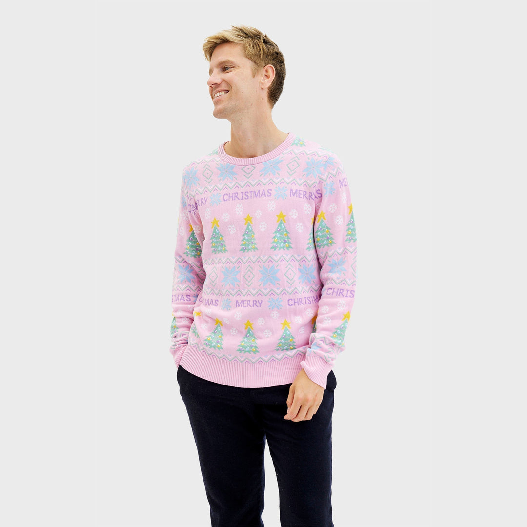 | The pink Christmas sweater Men