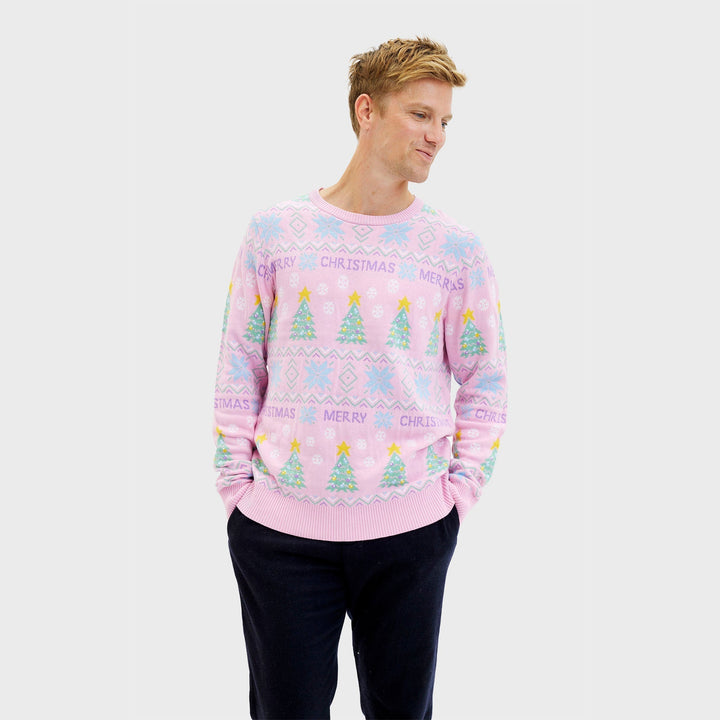 | The pink Christmas sweater Men