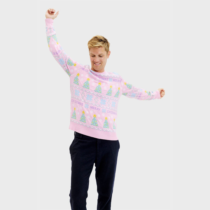 | The pink Christmas sweater Men