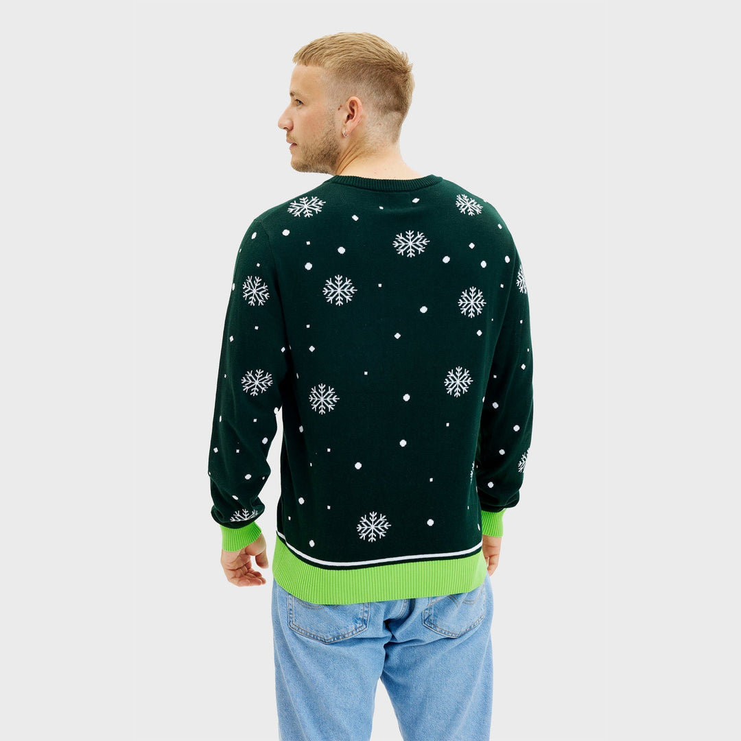| Funny Dino Christmas Sweater Men