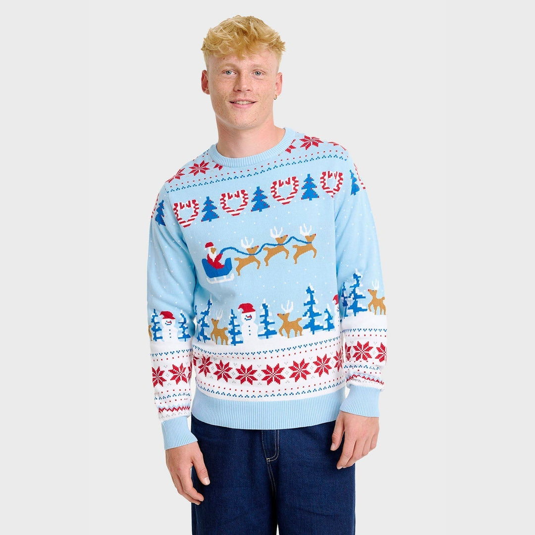 | Christmas Wonderland Christmas Sweater Men