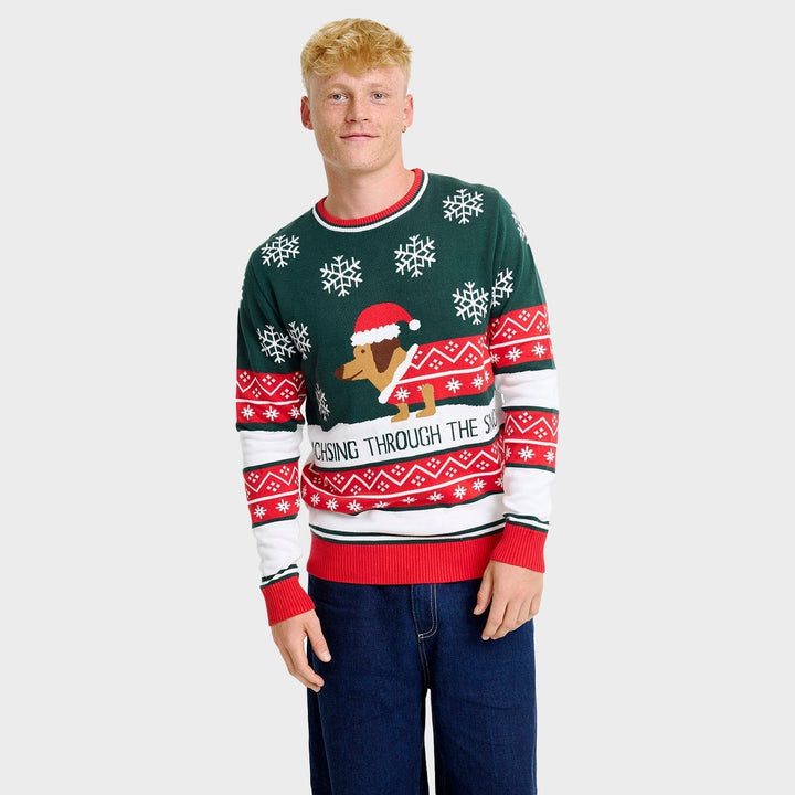 | Dashing Around Christmas Sweater Men