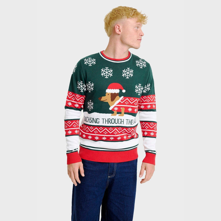 | Dashing Around Christmas Sweater Men