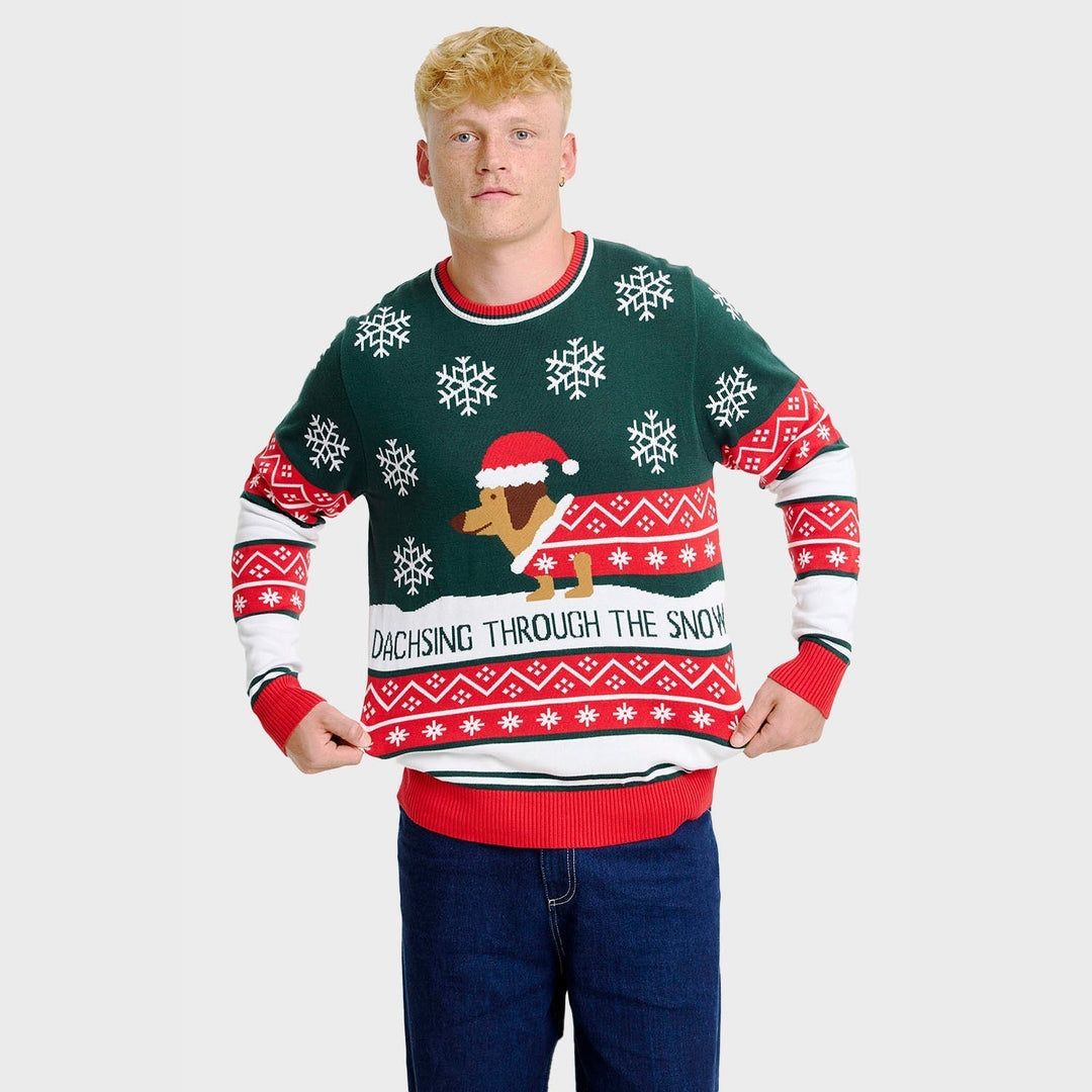 | Dashing Around Christmas Sweater Men