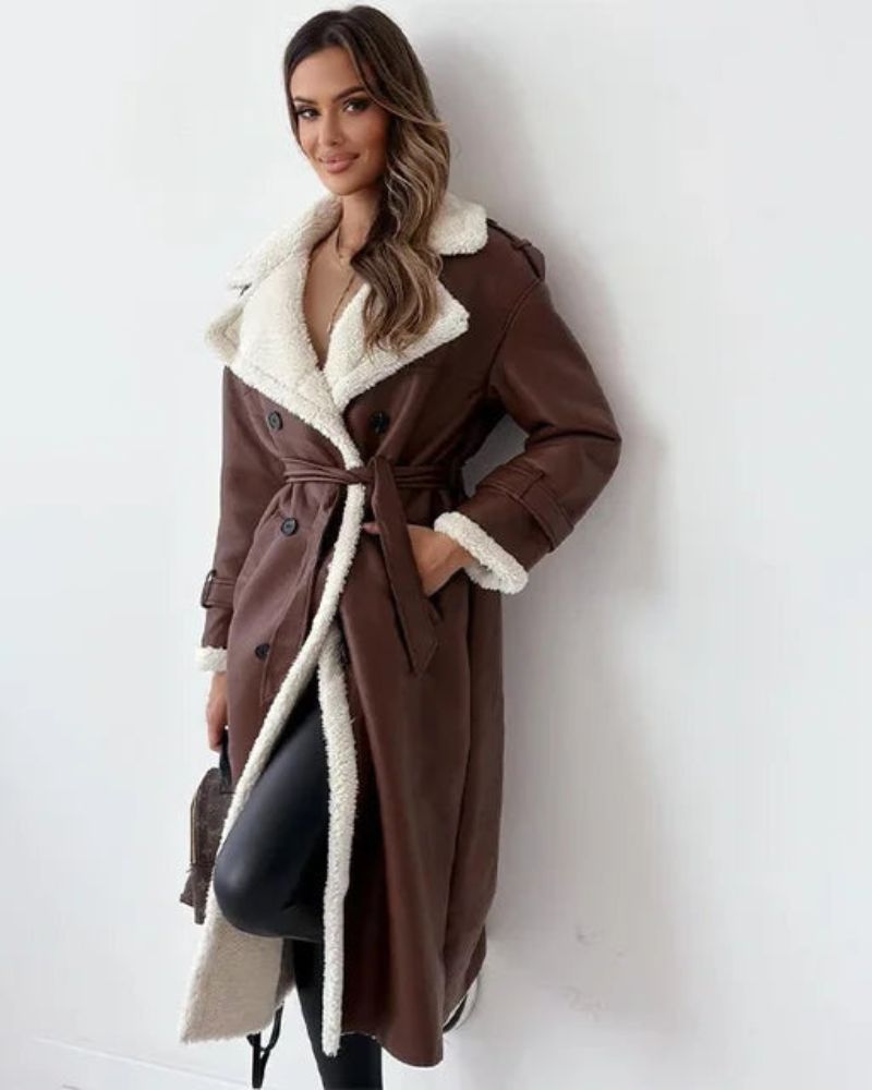 fashionable long coat