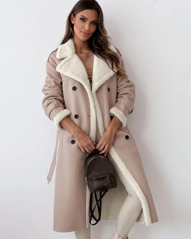 fashionable long coat
