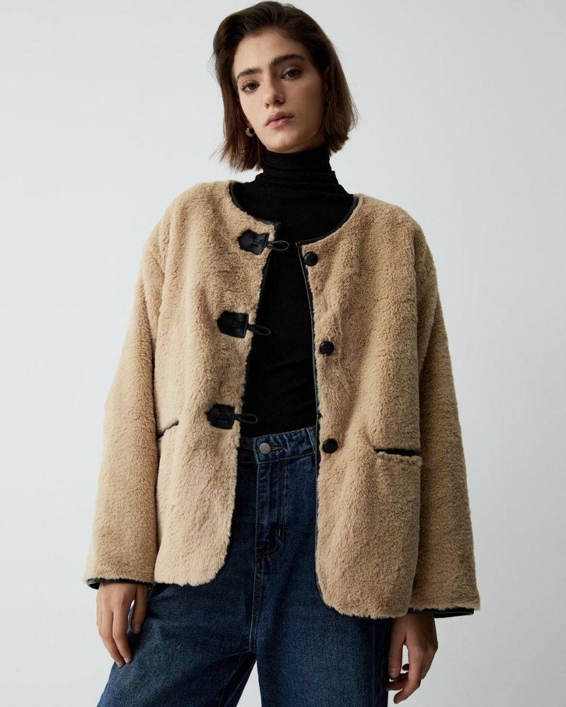 Warm short jacket