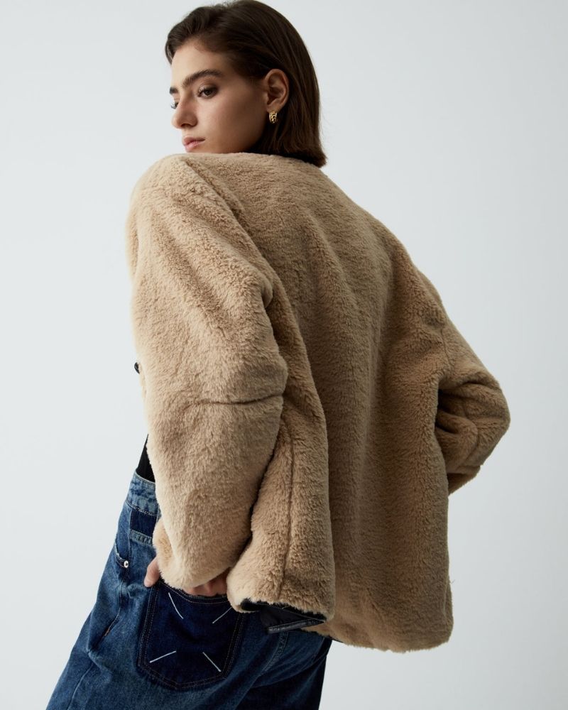 Warm short jacket