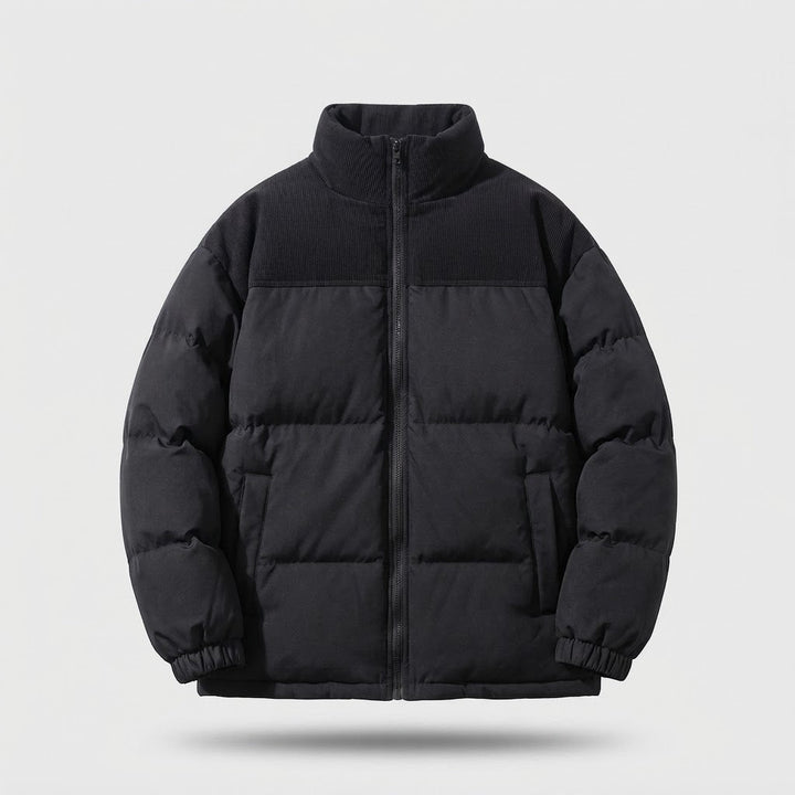 Ladies Fashion Down Jacket with High Collar