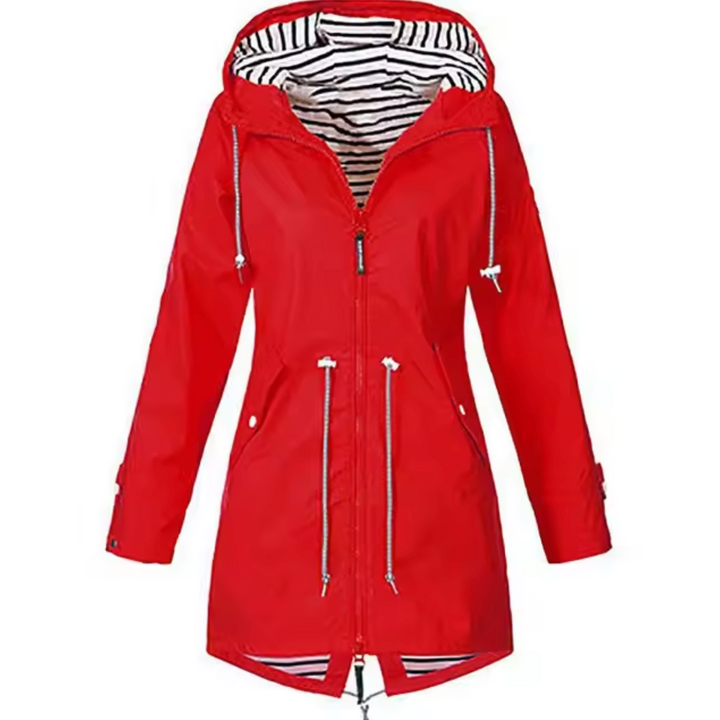 | Waterproof coat with hood