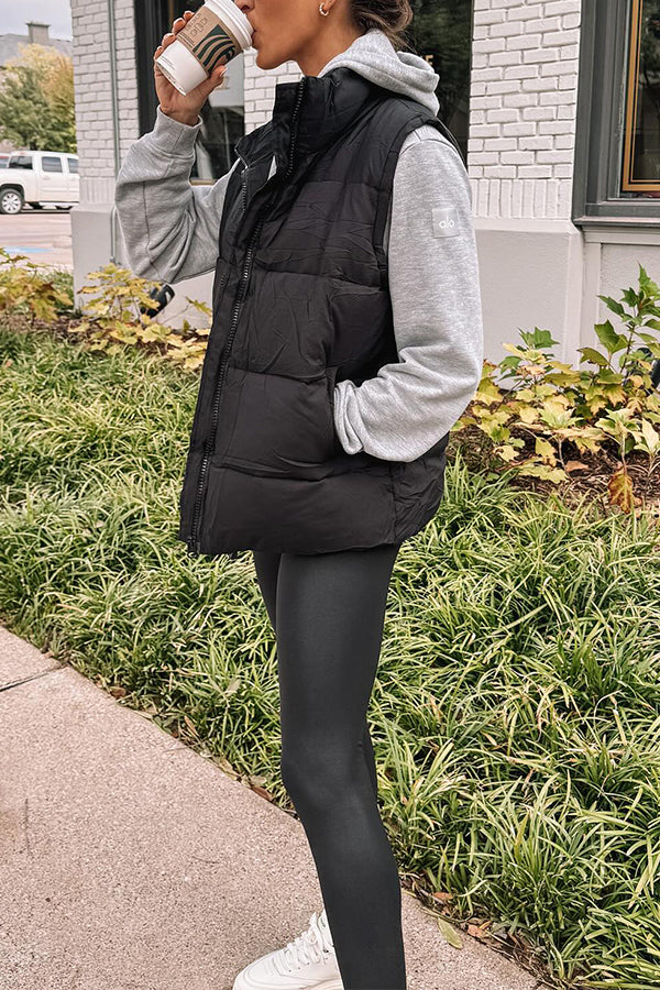color fashionable casual style cotton gilet jacket