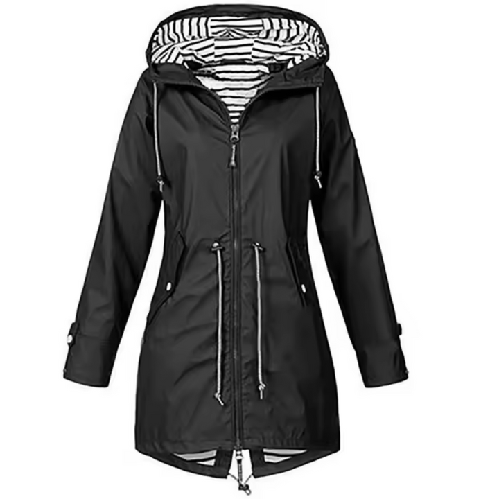| Waterproof coat with hood