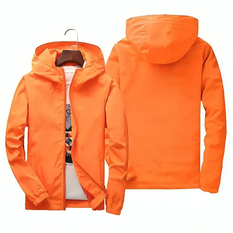 Summer coat with hood