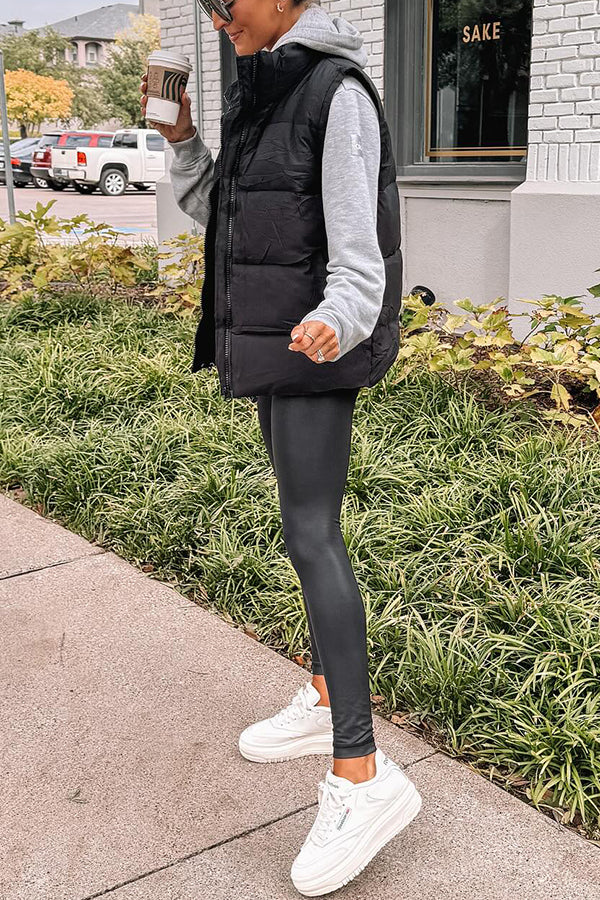 color fashionable casual style cotton gilet jacket