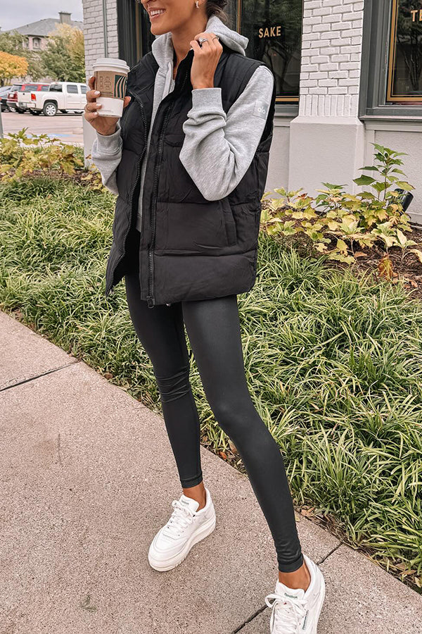 color fashionable casual style cotton gilet jacket