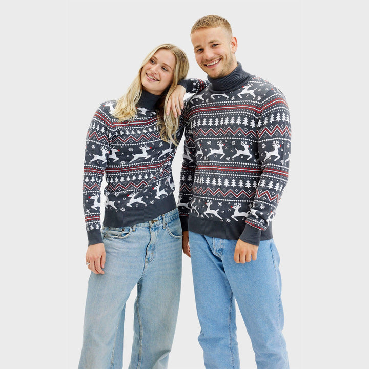 | The stylish Highneck Christmas sweater Men