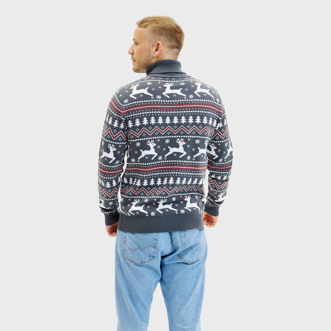 | The stylish Highneck Christmas sweater Men
