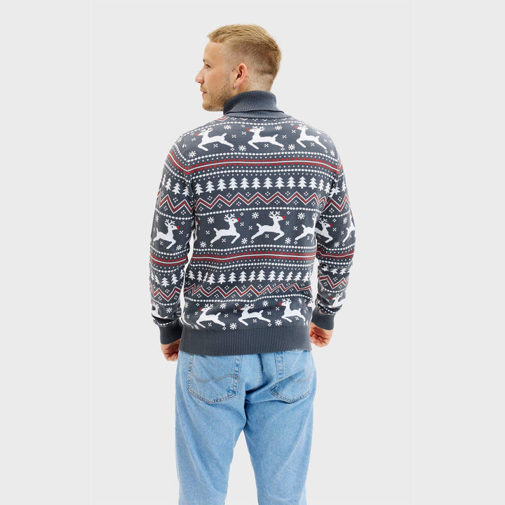 | The stylish Highneck Christmas sweater Men