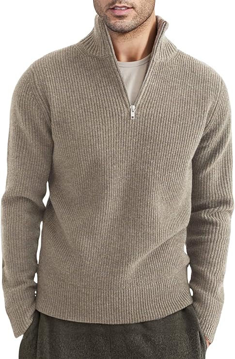 | Stylish Zip Sweater for Men (Italian Design)