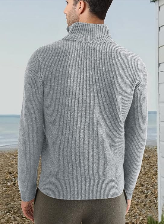 | Stylish Zip Sweater for Men (Italian Design)