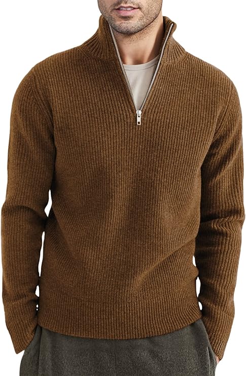 | Stylish Zip Sweater for Men (Italian Design)