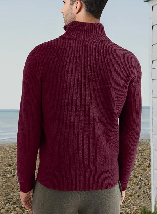 | Stylish Zip Sweater for Men (Italian Design)