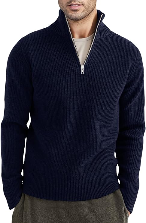 | Stylish Zip Sweater for Men (Italian Design)