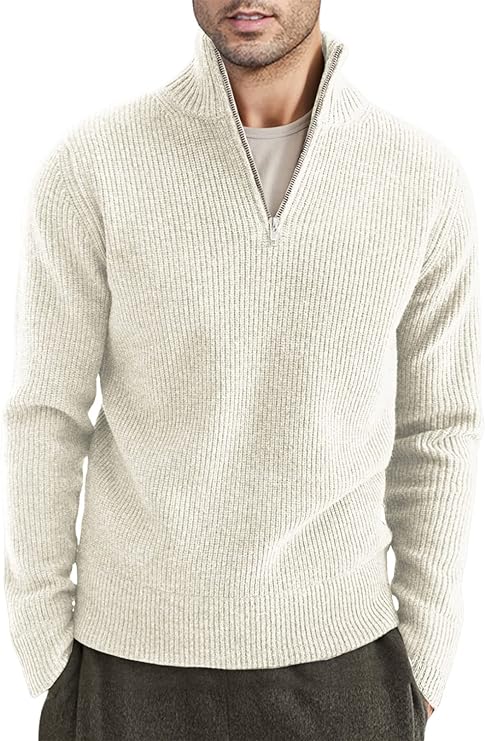 | Stylish Zip Sweater for Men (Italian Design)