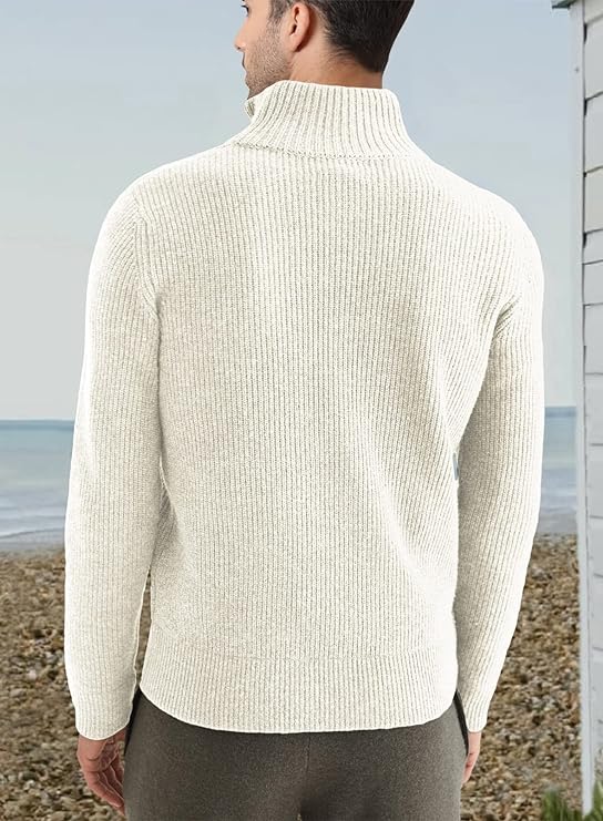 | Stylish Zip Sweater for Men (Italian Design)