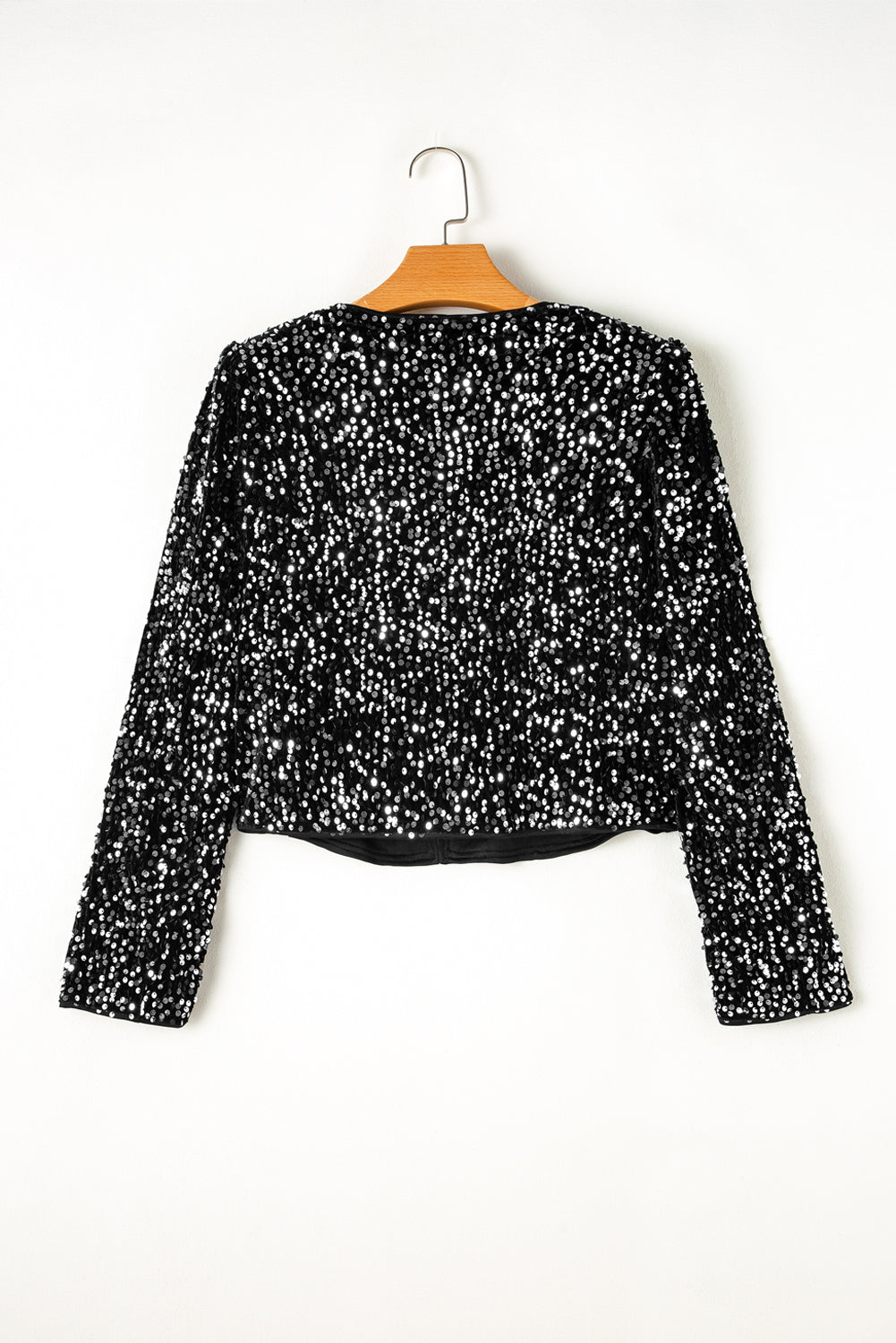 Jacket with Sequws and Open front
