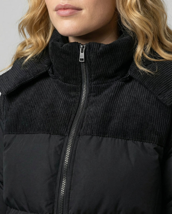 Warm padded Puffer jacket women