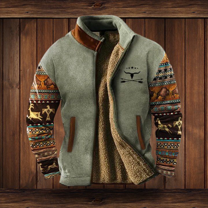 outdoor jacket fleece