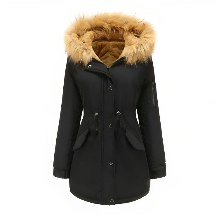 winter parka with Vegan Fur for Women&