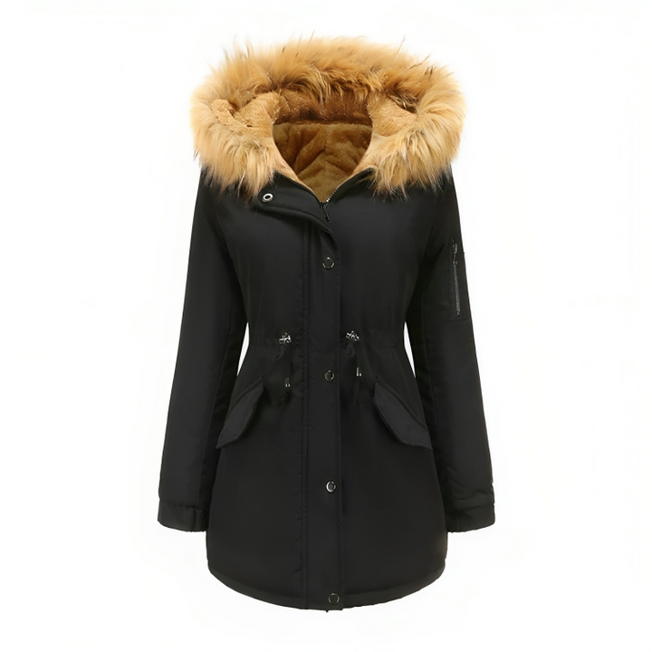 winter parka with Vegan Fur for Women&