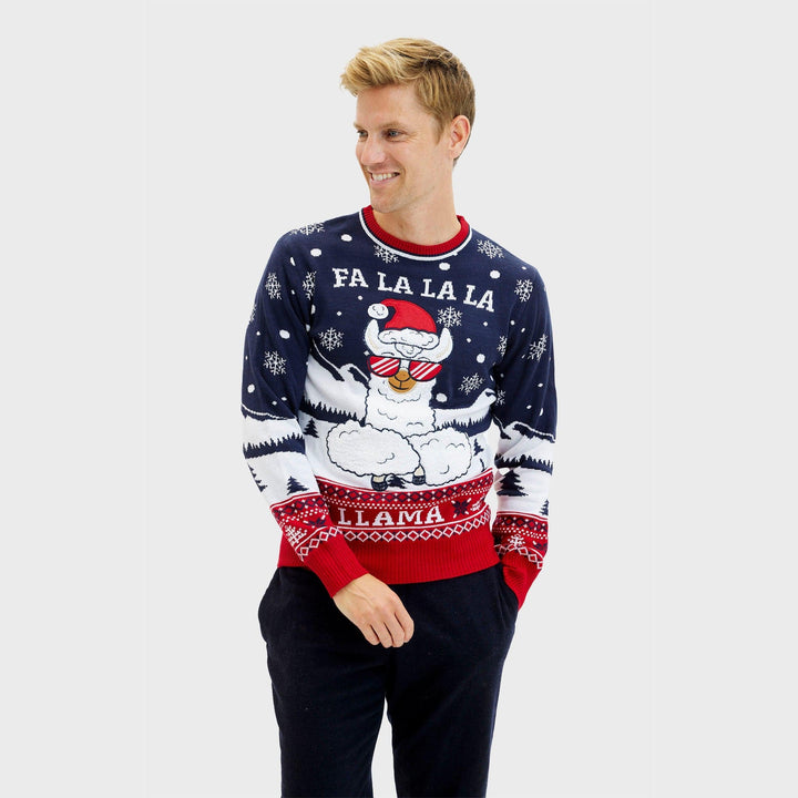 | Fa La La La Llama Sweater Men&