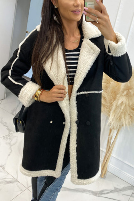 Lambswool Patchwork Leisure jacket