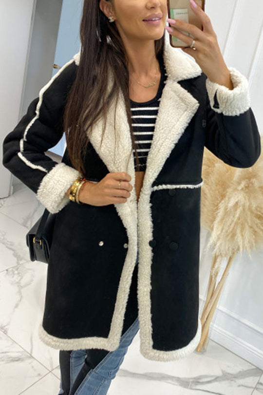Lambswool Patchwork Leisure jacket