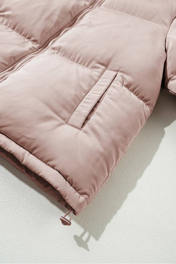 Pwk full zip quilted Puffer jacket