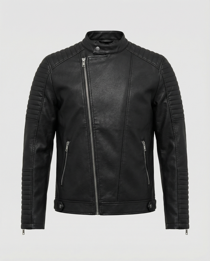 Elegant Tailored Leather Jacket women