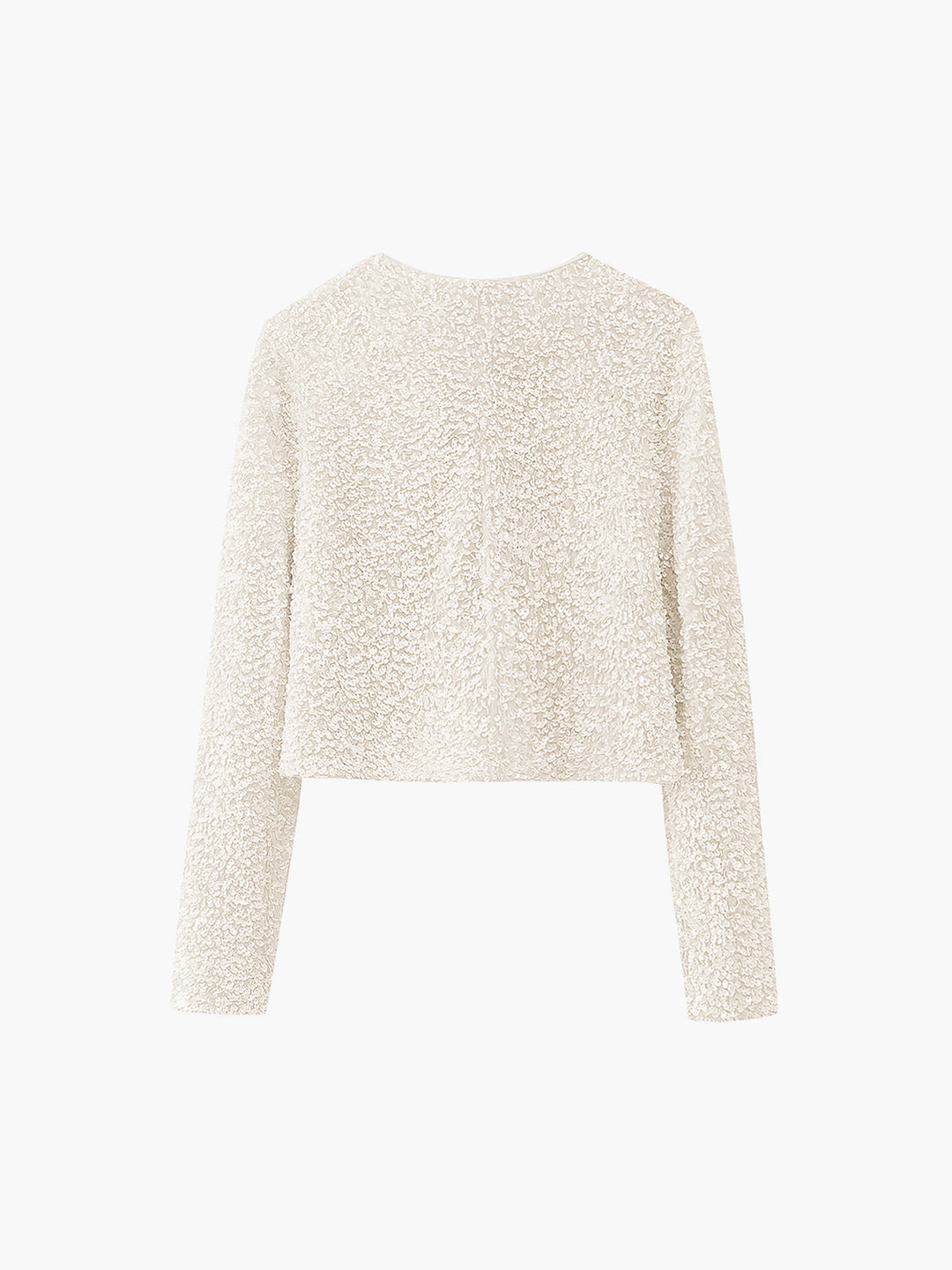 | Velvet Bow Decor Jacket