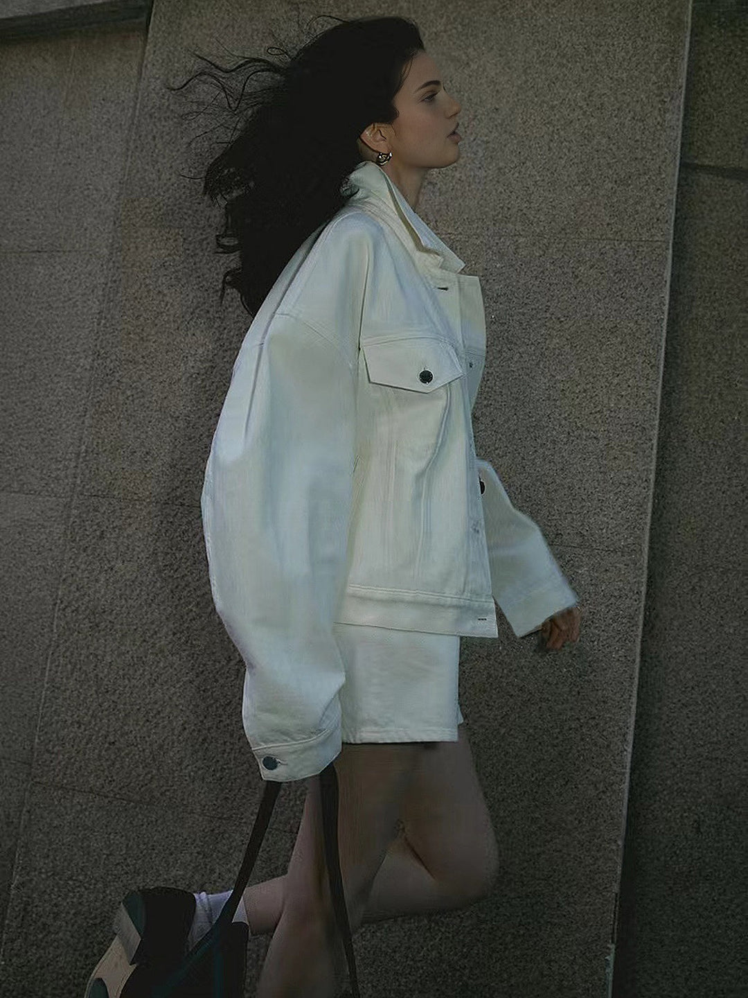 Cotton Polo jacket