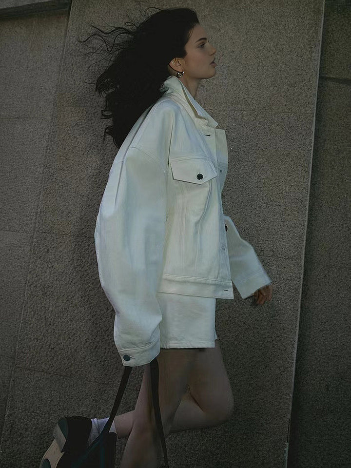 Cotton Polo jacket